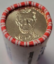 2010 1$ rolo embrulhado em banco Abraham Lincoln B/U 25 moedas., usado comprar usado  Enviando para Brazil