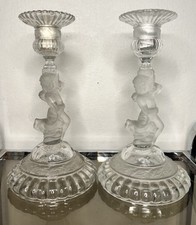 Paire bougeoirs cristal d'occasion  Paris X