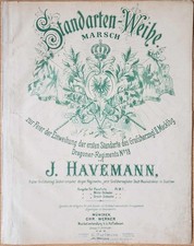 Havemann standarten weihe gebraucht kaufen  Hamburg