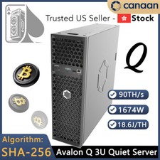 Canaan Avalon Q 90TH/S 800W - 1674W ECO Home Quite Miner For Home July Batch HK, usado comprar usado  Enviando para Brazil