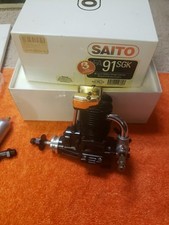 Motor SAITO - SAITO FA 91 SGK Golden Knight - Motor FA-91 4C! Bom. comprar usado  Enviando para Brazil