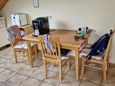 Esstisch stühlen esszimmerstu gebraucht kaufen  Keltern