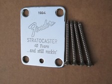1994 Fender EUA 40º Aniversário Stratocaster Plus Placa de Pescoço de Guitarra com Parafusos comprar usado  Enviando para Brazil
