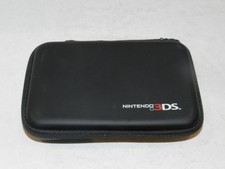 Sistema Nintendo 3DS preto fabricante de equipamento original e estojo de transporte de jogos concha amêijoa durável comprar usado  Enviando para Brazil