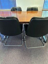 1980s wooden conference for sale  BRACKNELL
