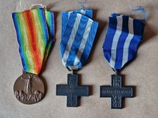 Croci guerra medaglia usato  Italia