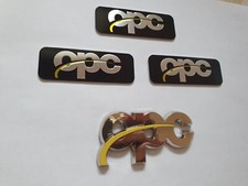 Pack Emblems Sticker Decal Opel Astra G Zafira A OPC 70x24mm 9194910 24407777 comprar usado  Enviando para Brazil