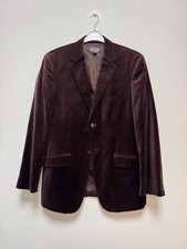 Jaqueta Blazer Masculina H&M Marrom Veludo Algodão Tamanho EU54 UK44 comprar usado  Enviando para Brazil