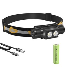 Farol de LED recarregável BORUiT D25 farol de pesca USB, usado comprar usado  Enviando para Brazil