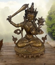 Manjushri statue bronze for sale  Blossburg