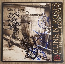 Disco de vinil Dizzy Reed +2 assinado Guns N' Roses - democracia chinesa RAD, usado comprar usado  Enviando para Brazil