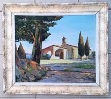 Lumineux tableau huile d'occasion  Nice-