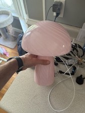 Pink mushroom lamp for sale  Wilkesboro