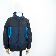 Jaqueta masculina linda verde com zíper completo com capuz leve azul preta corta-vento M comprar usado  Enviando para Brazil
