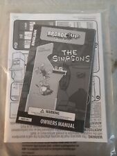 Arcade 1up simpsons for sale  Merrill