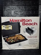 2004 Hamilton Beach (25327) Refeição Grelha Elétrica Interna com Grades Removíveis comprar usado  Enviando para Brazil