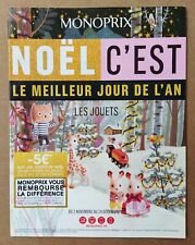 Monoprix. catalogue jouets d'occasion  France
