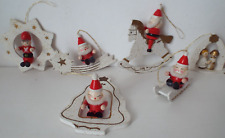 Vintage wooden christmas for sale  BROADSTAIRS