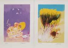 Giancarlo cazzaniga serigrafie usato  Palagiano