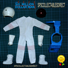 Miętowy Vintage Six Million Dollar Man Mission To Mars Strój DARMOWA WYSYŁKA UK na sprzedaż  Wysyłka do Poland