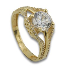 Funkelnder gold ring gebraucht kaufen  Gelsenkirchen