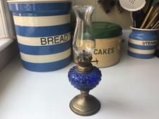 Vintage blue glass for sale  DRIFFIELD