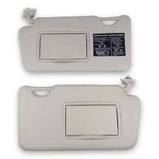 Conjunto de par de para-sol lateral para motorista e passageiro Nissan Versa 2016-2019 vinil cinza fabricante de equipamento original comprar usado  Enviando para Brazil