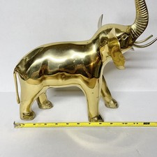 Solid brass elephant for sale  North Adams