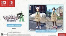 Pokemon Legends ZA - Trench Coat And Pants Set DLC CODE Switch And Switch 2 comprar usado  Enviando para Brazil