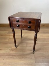Antique mahogany sewing for sale  MORETON-IN-MARSH