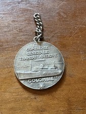 Médaille cie transatlantique d'occasion  Camarès