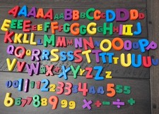 Colorful magnetic letters for sale  Imperial