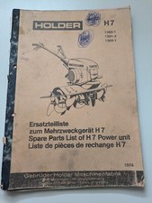 Ersatzteillisten holder inkl gebraucht kaufen  Gaggenau