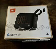 Altavoz inalámbrico portátil impermeable JBL Go4 - Negro ¡NUEVO! segunda mano  Embacar hacia Mexico