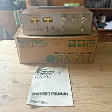 Vintage rotel stereo for sale Vintage rotel stereo for sale  MALVERN