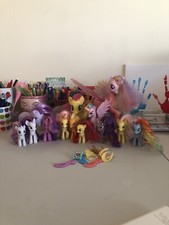 Lote de figuras grandes Mlp cepillables X13 segunda mano  Embacar hacia Mexico