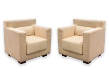 Pair contemporary cream for sale  Keego Harbor