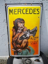 Emailschild mercedes schuhe gebraucht kaufen  Laupheim