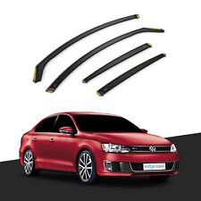 Usado, Defletores de vento VW Jetta MK6 2011-2018 4 portas sedã 4 peças coloridas comprar usado  Enviando para Brazil