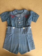 Vintage boys romper for sale  REIGATE