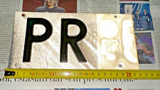 Targa riflettente storica usato  Noceto