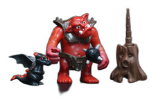 Playmobil Troll Ork Rot Wache Mittelalter Zauberbaum Schwarzer Drache comprar usado  Enviando para Brazil