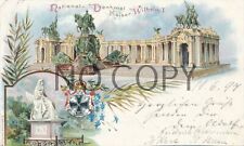 Antike Postkarte - National Denkmal Kaiser Wilhelm Mercur 2,5 Pf. Hannover  X8 comprar usado  Enviando para Brazil