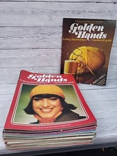 Golden hands knitting for sale  POOLE
