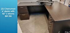 Cherryman shaped desk for sale  Atlanta