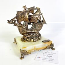 Veliero bronzo vintage usato  San Giorgio a Liri