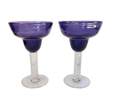 Pier 1 Importação Bolhas Roxas Controladas Copos Margarita Daiquiri 8 oz Conjunto/2  comprar usado  Enviando para Brazil