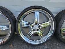 Mandrus wheels chrome d'occasion  Expédié en Belgium