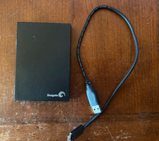 Usado, Unidade portátil Seagate Backup Plus preta 1TB - Usado, mas funciona muito bem comprar usado  Enviando para Brazil