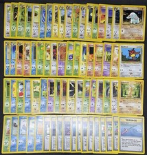 POKÉMON SET NEO GENESIS UNLIMITED COMMON AND UNCOMMON COMPLETE ENG PL/LP, usado comprar usado  Enviando para Brazil